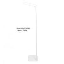 Crib Canopy Holder for Cot Adjustable Height Baby Bed Accessories Freestanding Crib Canopy Net Pole for Bassinet Cradle white