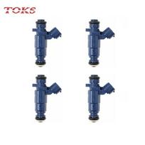 4 vnt. / LOT kuro purkštuko antgalis 35310-02900 9260930017 3531002900, skirtas Hyundai Atos i10 KIA Picanto 4pcs