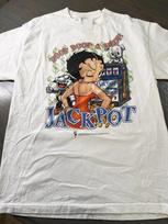 2001 Betty Boop Jackpot Shirt Graphic Tee Casino Slot Machine USA Reprint M black