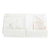 Bed Hanging Storage Bag Bedside Caddy Mobile Phones Bottles Holder Gadget Book Laptop violetinė