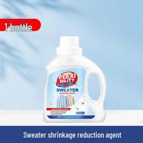 Wool Sweater Softener & Shrinkage Restorer - Cashmere and Wool Fluffiness Repair white
