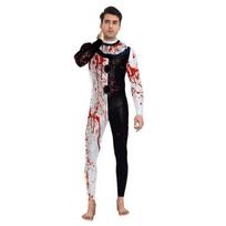 Suaugusiųjų Baisus Klounas Terrifier Cosplay Kostiumas Helovino Siaubo Karnavalo Šventė Šliaužtinukas Zentai Kūno Kostiumas Moteriškas S black