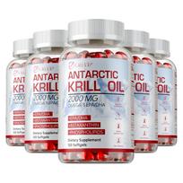 GREVIP - 2000 mg Antarkties krilio aliejaus kapsulės - Smegenų sveikata - Širdies ir sąnarių sveikata 120*5