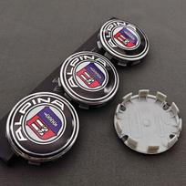 For BMW M 4pcs 68mm Logo Alpina Emblem Car Wheel Center Hub Caps for BMW E46 E39 E38 E90 E60 E36 F30 E34 F10 E92 E38 Auto Accessories black