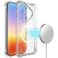 Magnetic Case For Huawei Pura 90 90s Pro Max Raised Edge Anti Yellow Camera Protection CA0003 Pura90 Pro Max gray