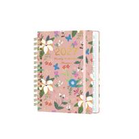 A5 2027 Schedule Book Floral Pattern Planner Notebook Portable Daily Planner Book  Students 6