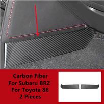 Car Inner Both Sides Of The Center Console Cover Trim Strips Decal Sticker For Subaru BRZ For Toyota 86 Car Interior juoda