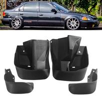 4vnt Automobilių apsaugos nuo purslų priekinių galinių purvasargių, skirtų Honda Civic EK Coupe sedanui 1996 1997 1998 1999 m. gray