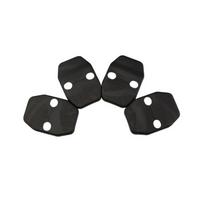 Tinka BMW X1 X3 X5 X6 E36 E39 E46 E30 E60 E92 Automobilio durų užrakto apsauginis dangtelio rinkinys Durų stabdiklio apsauginis dangtelis 4pcs door stopper black