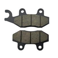 Motociklo priekinės ir galinės stabdžių kaladėlės Kawasaki KLR650 KLR 650 KL650 KL650E KL 650 2008 2009 2010 2011 2012 2013 2014 2015 Front Left gray