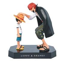18cm One Piece Anime Figure Four Emperors Shanks Straw Cap Luffy Action Figure One Piece Sabo Ace Sanji Roronoa Zoro Figurine black