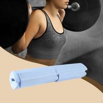 Pad for Weightlifting Barbell, Neck And Shoulder Support, Thick, Weight Training, Multi-Purpose rožinė