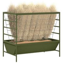 Livestock Feeder Olive Green 100 x 60 x 90 cm