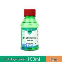 3% Hydrogen Peroxide: Wound Disinfectant, Ear Cleaning & Mouthwash green