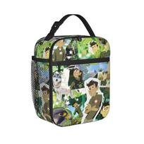 Lunch Box Wild Kratts Merch  Storage Food Box New Arrival Thermal Cooler Lunch Box For Travel One Size black