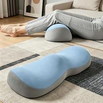 Leg Raising Pillow - Memory Foam Knee Pillow, Designed for Back, Hips, And Legs to Blood Circulation žalia