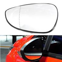Mirror Glass for Ford Fiesta 2009 2010 2011 2012 2013 2014 Car Wing Mirror Glass with Heat Rear View Mirror Glass Side Passenger Side black