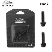 IIIPRO Mountain Bike Stem Screw MTB Aluminum Screws Bolts for Bicycle Power M5*18MM With Washer Handlebar Bolt Cycling IIIPRO M5x18 black gray