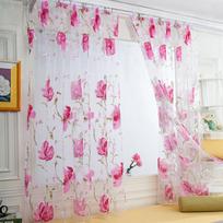 Sagit 1,PCS,vynmedžiai,lapai,tiulis,durys,langas,užuolaidos,drapera,panelis,permatomas,šalikas,valances One Size žalia