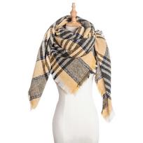2020 m. Naujas žieminis megztas šalikas kašmyro pashmina moteriškas šiltas kaklaskaras Šalikas, pledas, trikampis, pavogia Lady Bandana gray