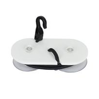 Adjustable Door Retainer Strap With Locking Suction Cup Stop Motorhome Caravan Campervan Doors Flying Shut In The Wind 1set white