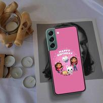 Cartoon Gabbys Dollhouse Phone Case For Samsung A15 A25 A35 A55 A16 A26 A36 A56 Galaxy A12 A22 A32 A52S A05S A02S A72 A42 A6 A7 Samsung A32 5G white