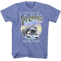 Def Leppard Pastel Night TShirt L gray