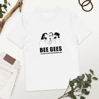 Bee Gees Tshirt Barry Robin Maurice Gibb Unisex Organic Cotton T Shirt 2XL black