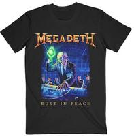 MEGADETH shirt Rust In Peace Gift For Fan Black Size S5XL Shirt Unisex T-Shirt M blue