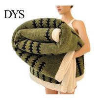 High Gram Weight Warm Blanket Double?Layer Fleece Throw Blanket, Boho Geometric Jacquard Fuzzy Plush Thickened Decorative for Home Decor Cozy Cover 100x150cm chaki