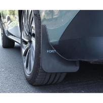 Automobilio stiliaus purvasaugiai, skirti Huawei Aito M5 2022 m. + Priekiniai ir galiniai purvasaugiai, purvo apsaugos, sparnų purvasaugiai, dekoracija gray