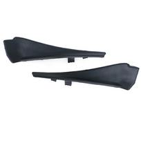 1 pora priekinio stiklo valytuvų gaubto apdailos dangtelis Vandens nukreipimo plokštė Kakliuko skydelis Nissan X-Trail Xtrail T32 Rogue one pair black