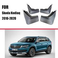 Skirta skoda kodiaq 2018- auto priedams automobilio sparnas purvasaugis purvasaugis purvasaugis apsaugas priekiniams galiniams purvasargiams kodiak 18-20 gray