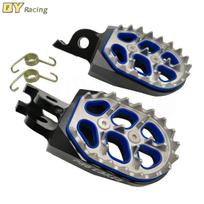 CNC Kojų Atramos Pedalai Kojų Atramos Kojų Atramos Honda CR 125 250 CRF 150R 250R CRF250X CRF450X 250RX 450RX CR125R CR250R CRF250L Rally raudona