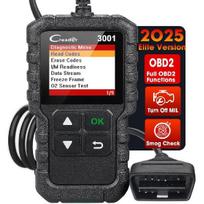 LAUNCH Creader 3001 OBD2 Scanner, Engine Fault Code Reader Mode 6 CAN Diagnostic Scan Tool For All OBDII Protocol Cars Since 1996, Lifetime Free red