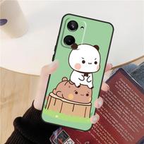 Cute BuBu DuDu Case For Realme 10 Pro Plus 8 9 GT Neo 3 5 2 Pro 3T 2T C21 C30 C31 C33 C35 C55 C25Y C21Y Realme GT Neo2 beige
