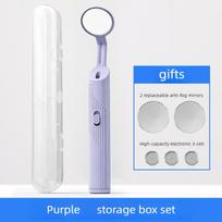 Anti Fog Oral Mirror Dental Endoscope Dental Viewing Mirror Round Mini Mirror Makeup Mirror Detachable Inspection Tool balta