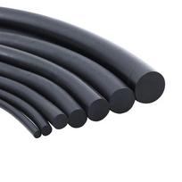 1-10 metrų juoda guminė putplasčio sandarinimo juosta, apvalus kempinės laidas, strypas spintelės durų sandarikliui, 1-30 mm skersmens, nitrilinio kaučiuko apvalus strypas gray