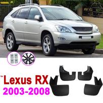 Automobilio purvasaugis, skirtas Lexus Harrier RX300 RX330 RX350 RX400h XU30 2003 2004 2005 2006 2007 2008 Sparno purvasaugio atvartas. black