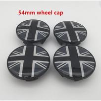 Automobilio rato centrinio dangčio stebulės dangtelio dervos ženklelio emblema Automobilio stilius, skirtas BMW Mini Cooper CABRIO WORKS S R55 R56 R57 R58 R59 R60 R61 54mm S cap gray