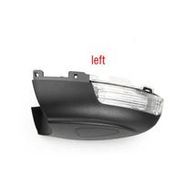 Automobilio šoninio veidrodėlio šviesos lempos lęšis galinio vaizdo veidrodžio rėmo apatinis pagrindo dangtis skirtas VW Tiguan 09-17 Sharan 12-19 Skoda C right black