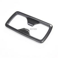 for Toyota RAV4 -2023 ABS Rear center armrest water cup frame Rear drain cup frame decoration stickers Wood grain gray