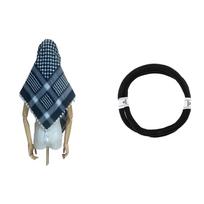 Keffiyeh Aqel Scarf Shawl Suitable for Various Outdoor Activities and Daily Wear for Casual and Sports Activities F gray
