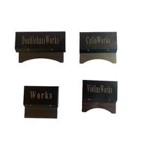 Compact Fingerboard Scraper for Violin, Cello, and Bass Repair and Restoration Violin Fingerboard Scraper black