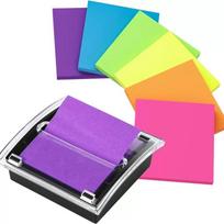Modern Pull Out Sticky Note Holders Desk Sticky Note Organizers Featuring Slip Resistant Design And Compacts Portability 1 pink