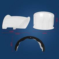 Rainproof Anti-Smash Sun Shade for Outdoor Surveillance Camera New Sun Shade Cover