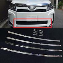 For Toyota Voxy Noah R80 2017 2018  Front Center Grill Bumper Cover Glossy Racing Grille Grills Trim Auto Accessories white