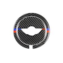 Vairo lipdukai Mini Cooper priedams R55 R56 R serijos 3D anglies pluošto automobilio salonas Solid Color black