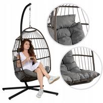 Pakabinamas fotelis su stovu MultiGarden, 190 cm, iki 250 kg