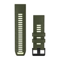 Garmin QuickFit 26 Watch Band Olive Drab / Citron Silicone 010-14508-01